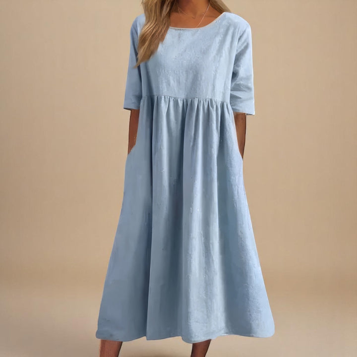 Sophia™ | Flattering Cotton Dress