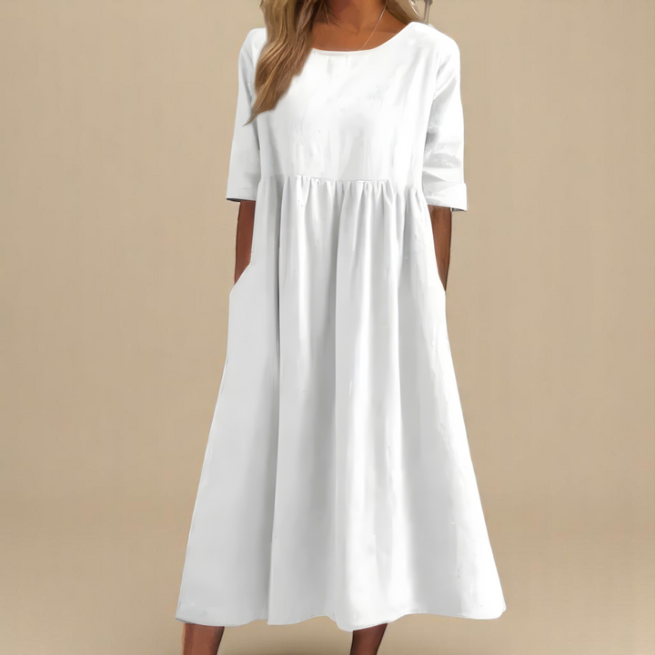 Sophia™ | Flattering Cotton Dress