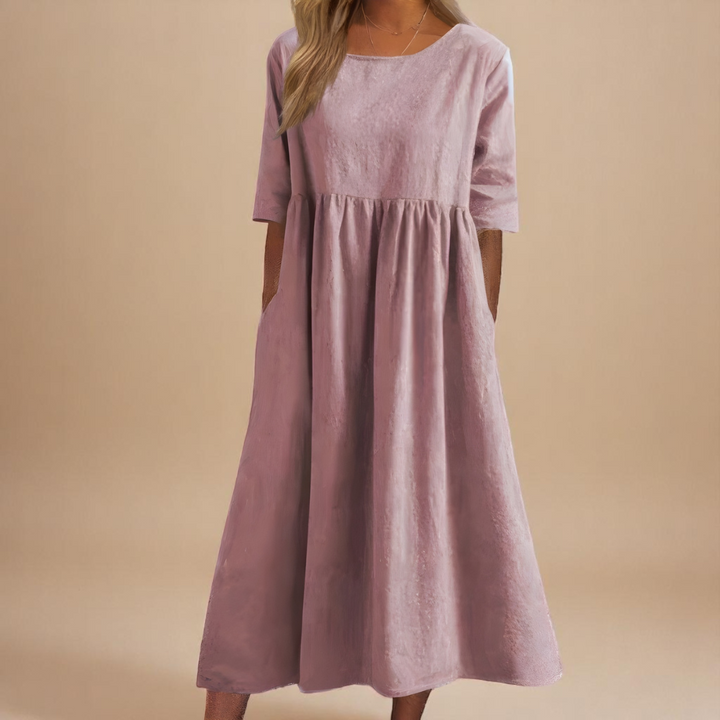 Sophia™ | Flattering Cotton Dress