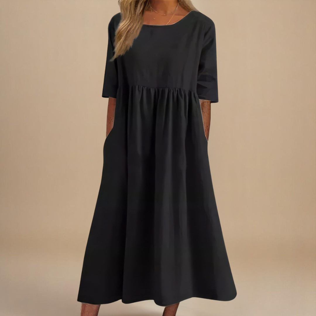 Sophia™ | Flattering Cotton Dress