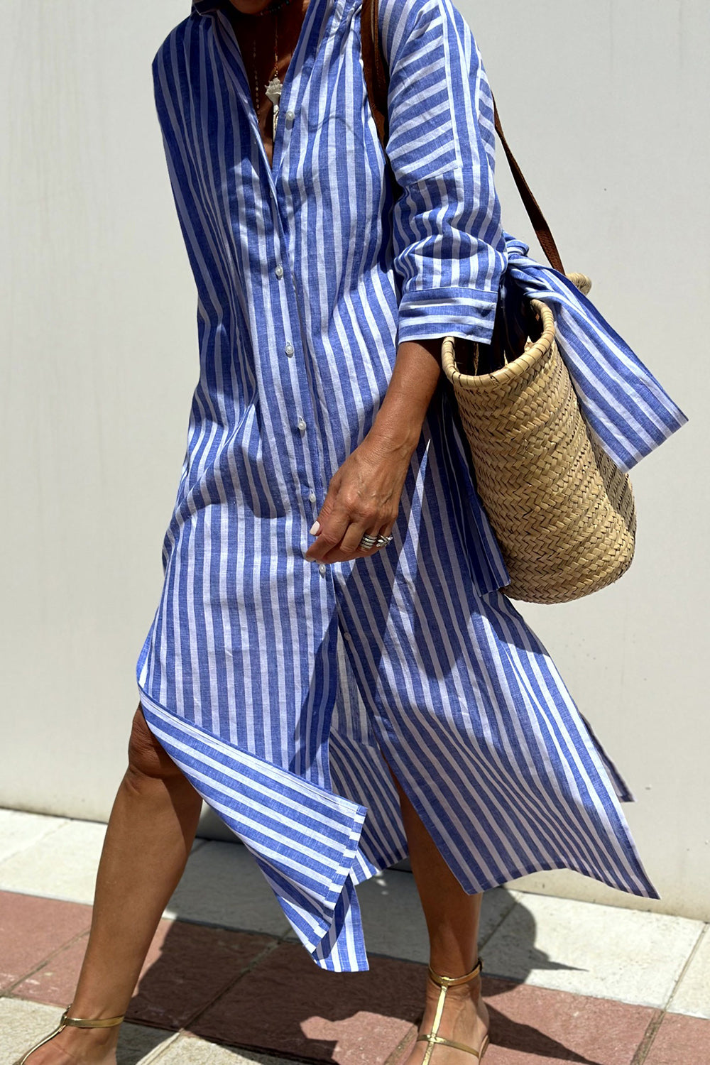Delphine | Light Elegance in Stripes